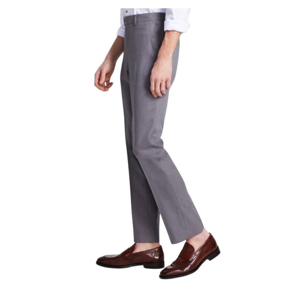 NWT DKNY Modern Fit Dress Pants, Light Gray, Men’s 34W x 29L